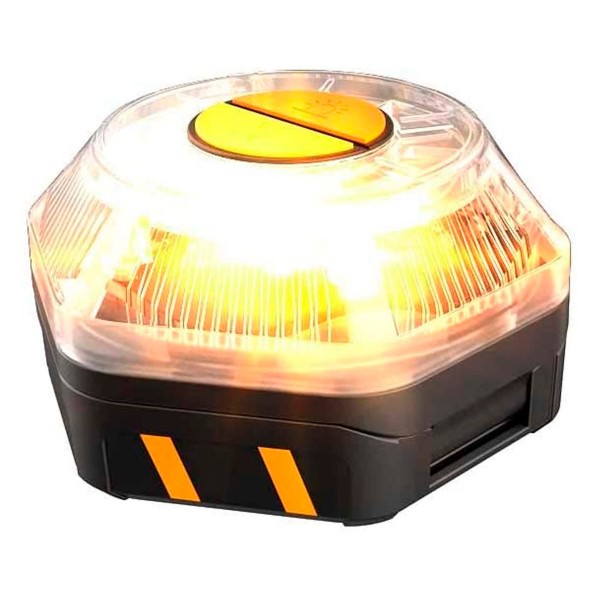 Ksix safe light luz de emergencia homologada dgt autónoma de preseñalización de peligro