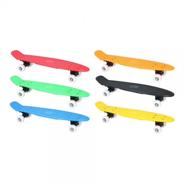 Skateboard 57,2cm colores variados no fear