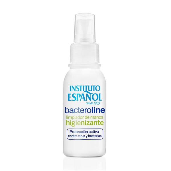 Instituto español bacteroline higienizante limpiador de manos en spray 80ml