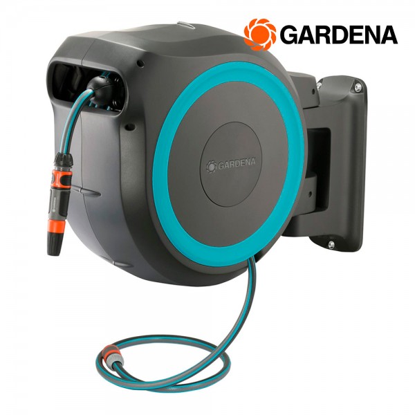 Portamangueras automatico rollup 25 m