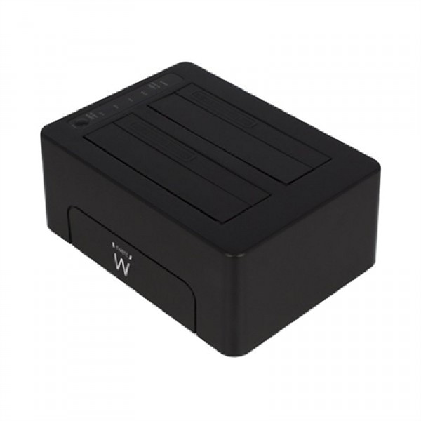 Ewent ew7014 dock station dual 2.5"-3.5" usb 3.1