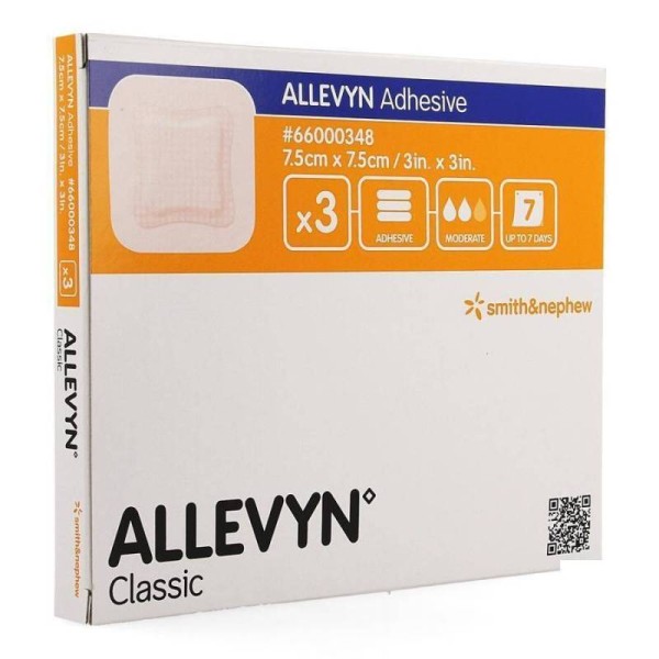 Allevyn Adhesive 75x75cm 10 U
