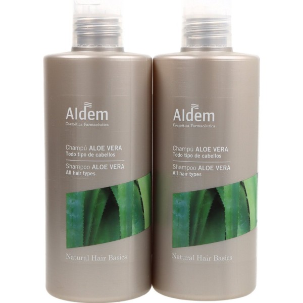 Aldem Champú Aloe Vera 400 ml + 400 ml Promo