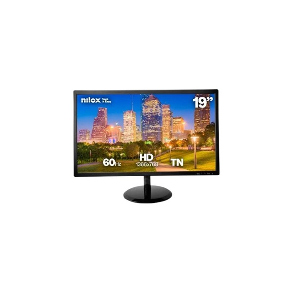 Nilox nxm19fhd22 monitor 19" 60hz vga hdmi