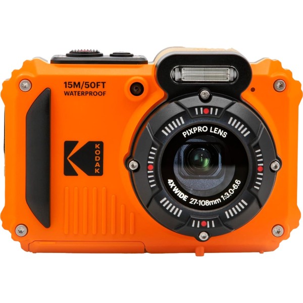 Kodak pixpro wpz2 orange / cámara compacta waterproof