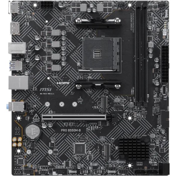 Msi placa base pro b550m-b matx am4